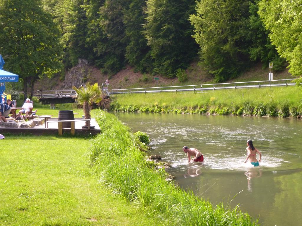 Pension Pulvermuehle ヴァイシェンフェルト エクステリア 写真